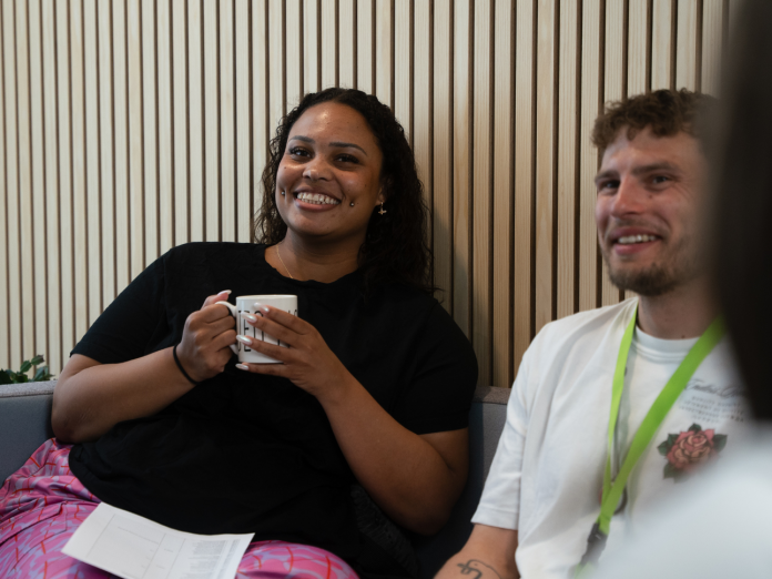 Medarbejdere til personalemøde