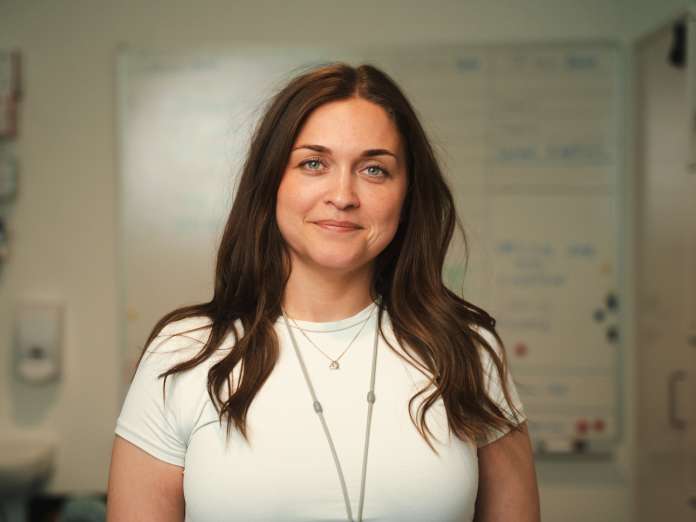 Portræt af en kvindelig socialpædagog