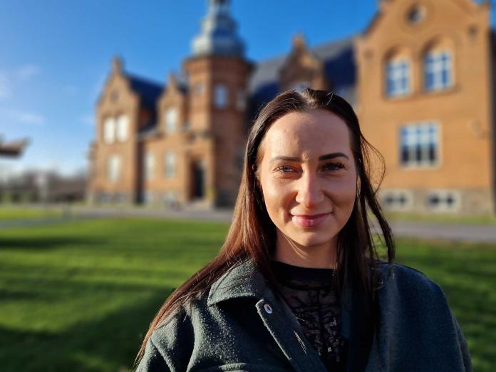 Ergoterapeut Cecilie fra Stubberupgård i Socialpsykiatrien