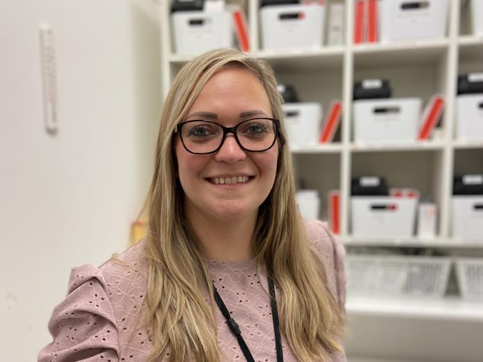 SOSU-assistent og sundhedsfaglig koordinator Ann-Sofie fra botilbuddet Albatros