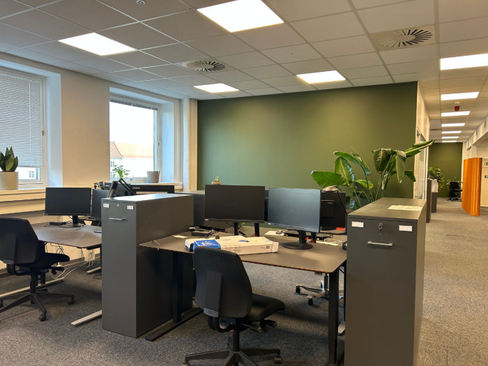 Kontorpladser i Telehuset